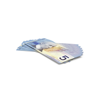 5加拿大美元注释PNG和PSD图像
