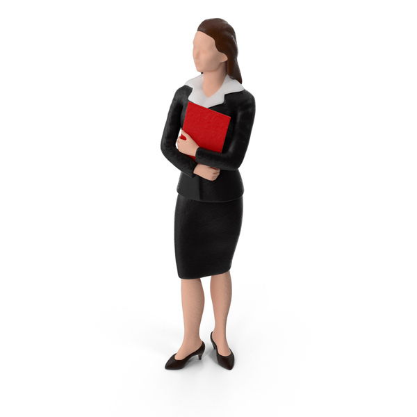 Miniature Business Woman PNG & PSD Images