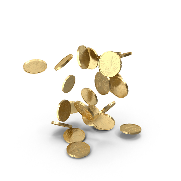 20 Cent Euro Coin PNG & PSD Images