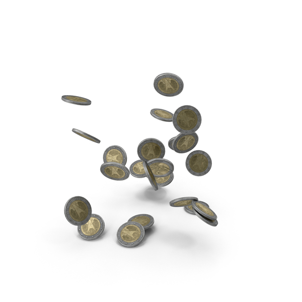 2 Euro Coins Collection PNG & PSD Images