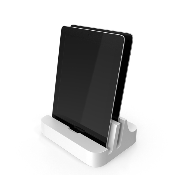 Modern Tablet Docking Station PNG & PSD Images
