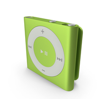 iPod Shuffle Green PNG & PSD Images