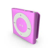 iPod Shuffle Purple PNG和PSD图像