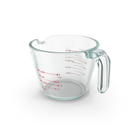 Glass Measuring Cup PNG & PSD Images