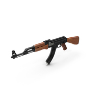 Assault Rifle AK-47 PNG & PSD Images