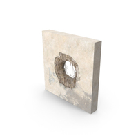 Structural Impact in Sheetrock PNG & PSD Images