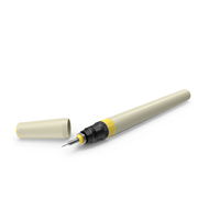 Yellow Artist Pen PNG & PSD Images