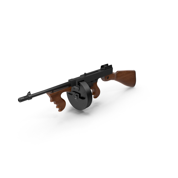 Tommy Gun PNG & PSD Images