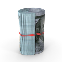 Roll of Dollars PNG & PSD Images