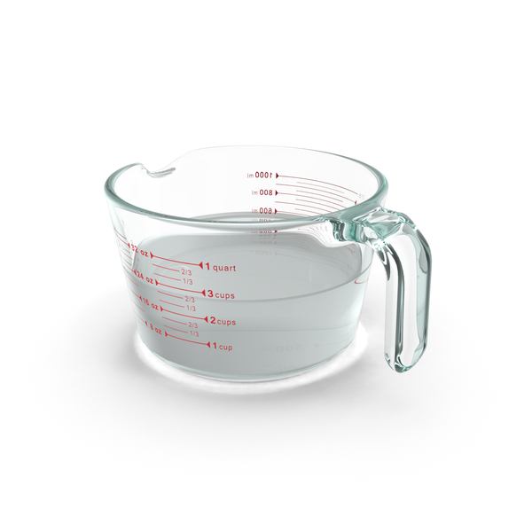 Glass Measuring Cup PNG & PSD Images