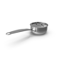Stainless Steel Saucepan PNG & PSD Images