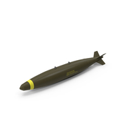 飞机炸弹MK-82锥形鳍PNG和PSD图像