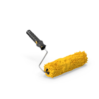 Paint Roller With Paint PNG & PSD Images