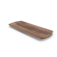 Wooden Serving Plate PNG & PSD Images