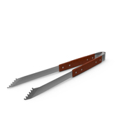Wood BBQ Tongs PNG & PSD Images