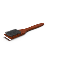 Wood Handled Grill Brush PNG & PSD Images
