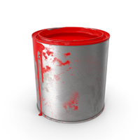 Dirty Paint Can PNG & PSD Images