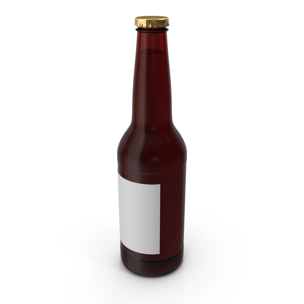Brown Beer Bottle PNG & PSD Images