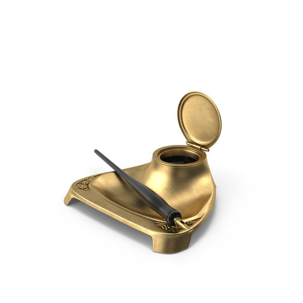 Bronze Inkstand PNG & PSD Images