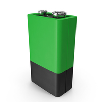 9V Batteries PNG & PSD Images