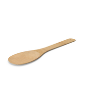 Bamboo Cooking Spoon PNG & PSD Images