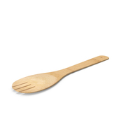 Bamboo Cooking Spork PNG & PSD Images
