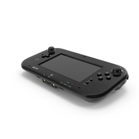 Nintendo Wii U Set Black PNG & PSD Images