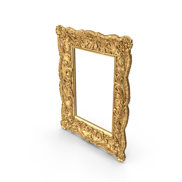 Gilt Painting Frame PNG & PSD Images