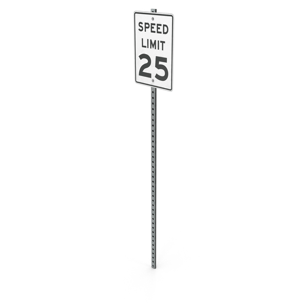 Speed Limit Sign PNG & PSD Images