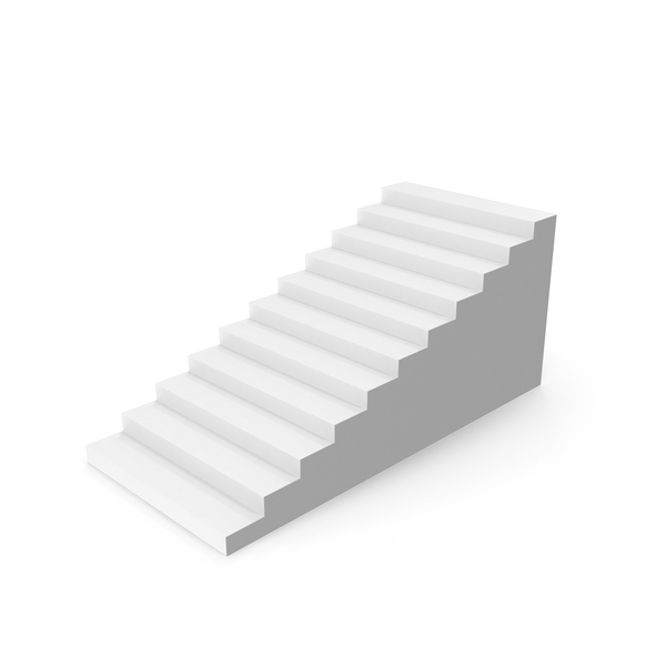 White Stairs PNG & PSD Images