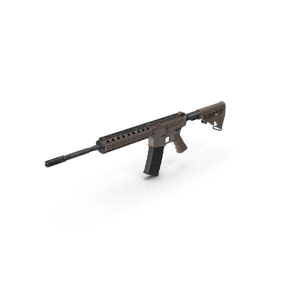 AR15 Assault Rifle PNG & PSD Images