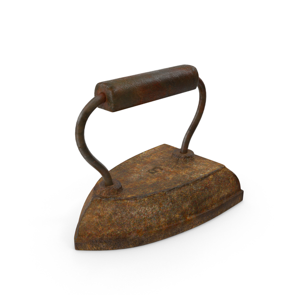 Vintage Clothes Iron PNG & PSD Images
