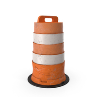 Dirty Barrel Barricade PNG & PSD Images