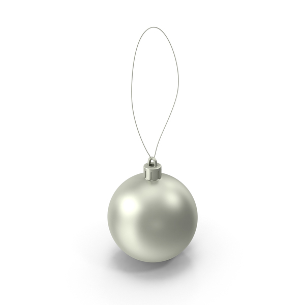 Round Christmas Ornament PNG & PSD Images