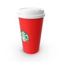 Starbucks Red Christmas Cup PNG & PSD Images