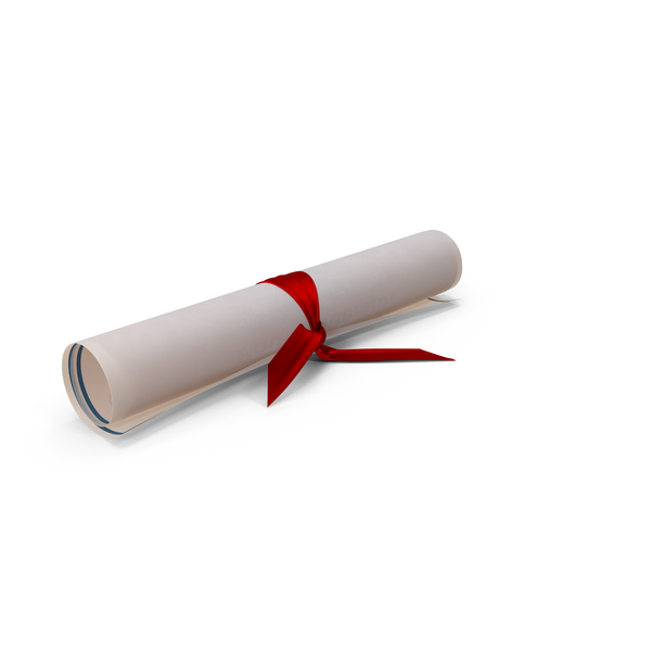 Diploma Scroll PNG & PSD Images