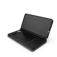 Nintendo 3DS Black PNG & PSD Images