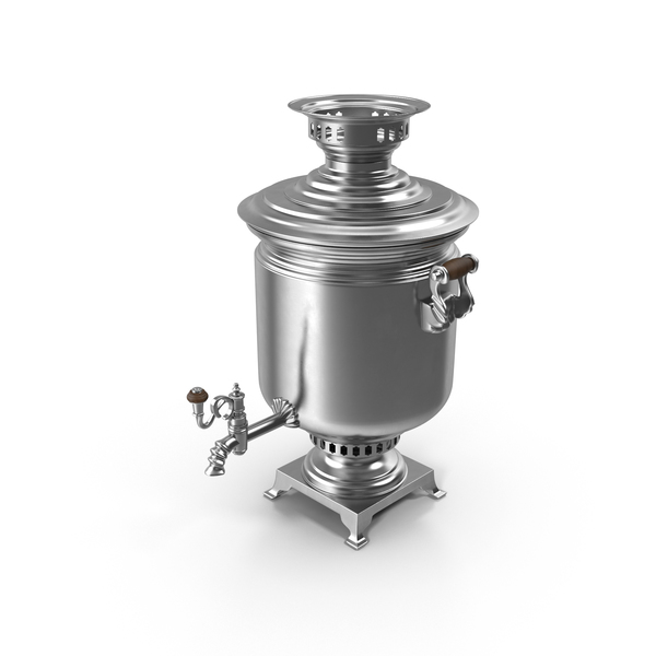 Silver Samovar PNG & PSD Images