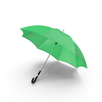 Green Umbrella PNG & PSD Images