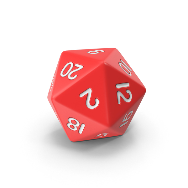 Polyhedral 20 Sided Die PNG & PSD Images