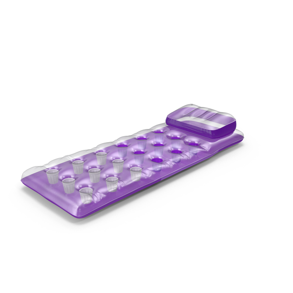 Purple Inflatable Pool Raft PNG & PSD Images