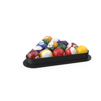 Racked Balls PNG & PSD Images