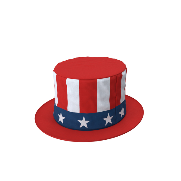 Patriotic Stovepipe Hat PNG & PSD Images