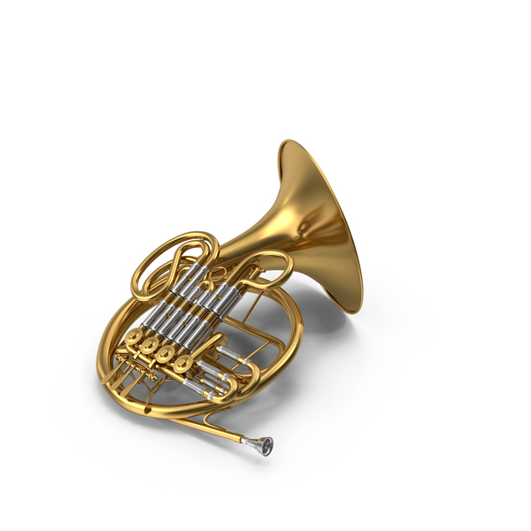 French Horn PNG & PSD Images
