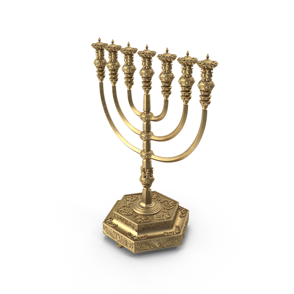 Seven Branched Menorah PNG & PSD Images