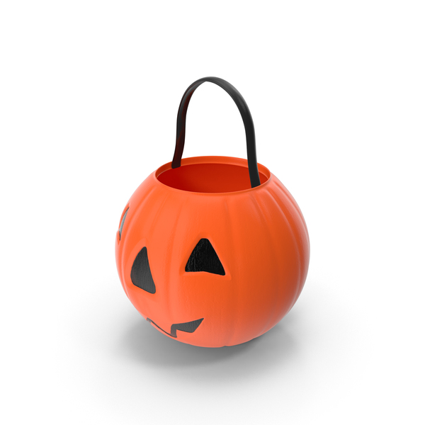 Halloween Candy Pail PNG & PSD Images