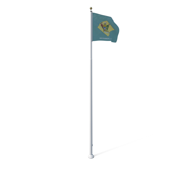 特拉华州国旗PNG和PSD图像