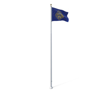 Nebraska State Flag PNG & PSD Images