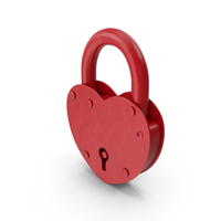 Heart Shaped Lock PNG & PSD Images