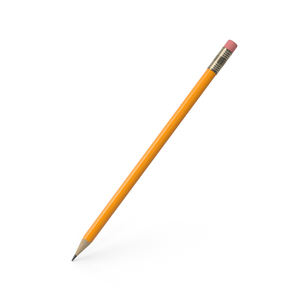 Pencil with Eraser PNG & PSD Images